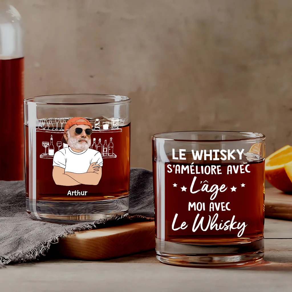 Verre À Whisky Personnalisé -  Amère Mais Toujours Douce - Image 2