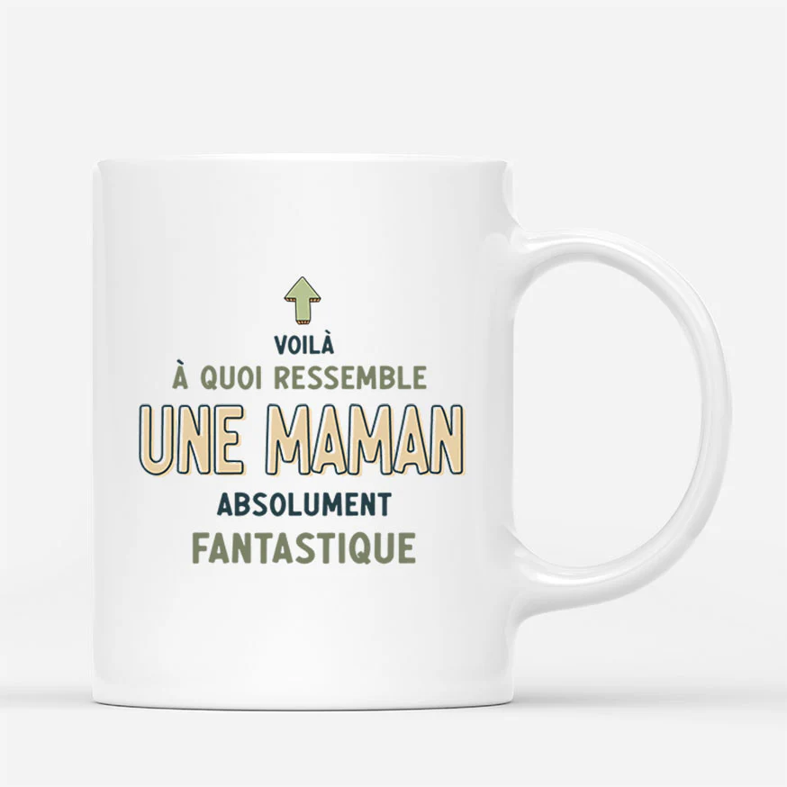 Mug Personnalisé Grand-Mère – Une Mamie Absolument Fantastique - Image 2